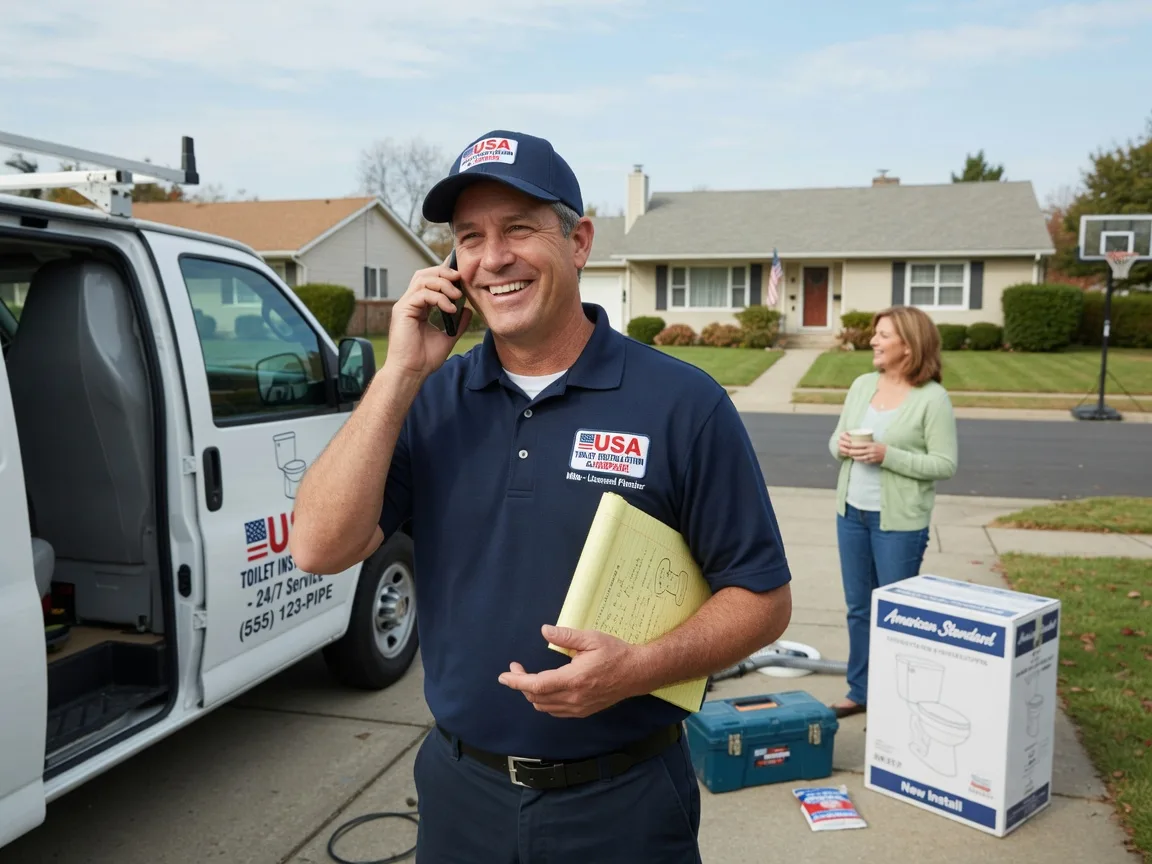Toilet Installation Cambria, WI FAQs